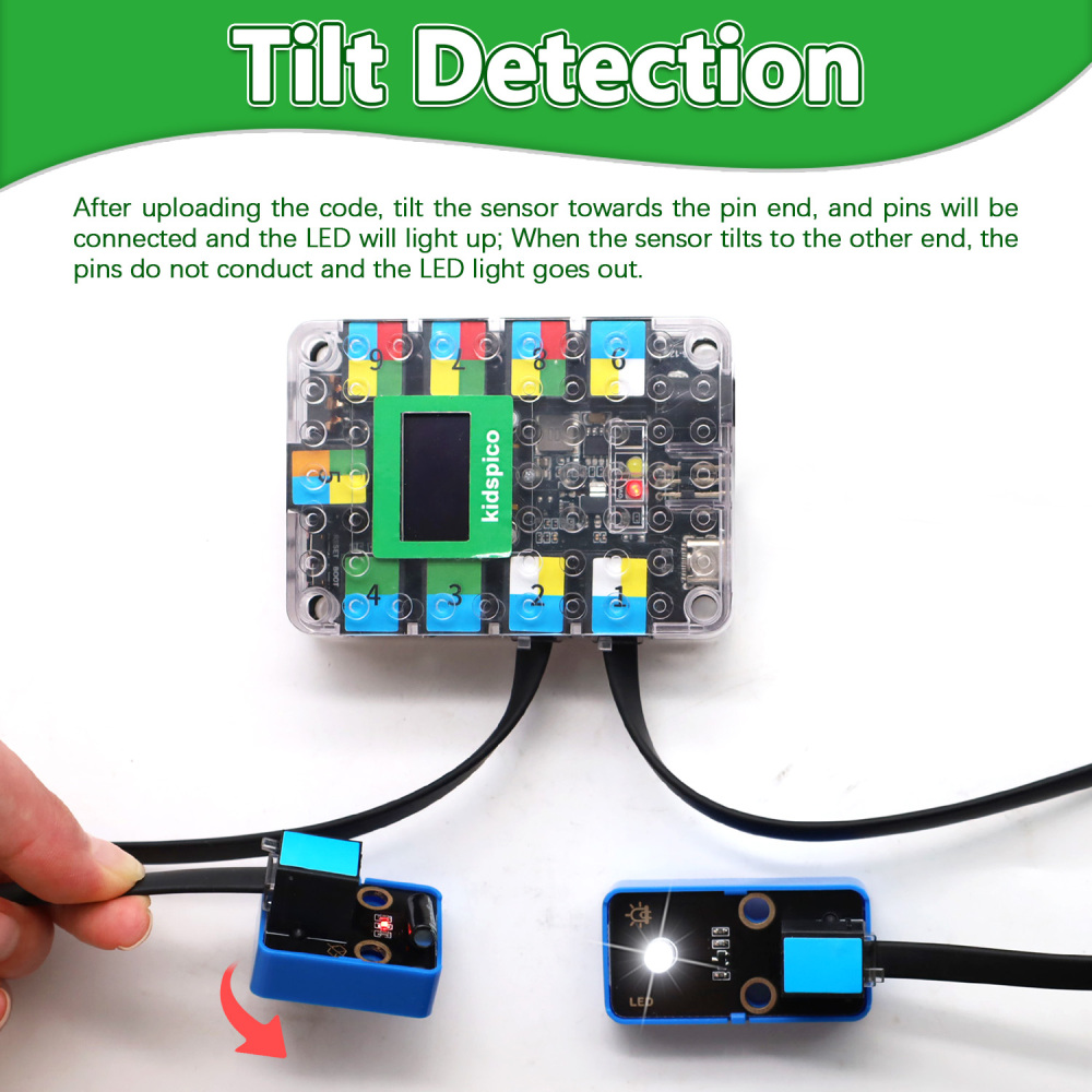 Kidsbits STEM Electronic Building Blocks Development Board For Raspberry Pi PICO