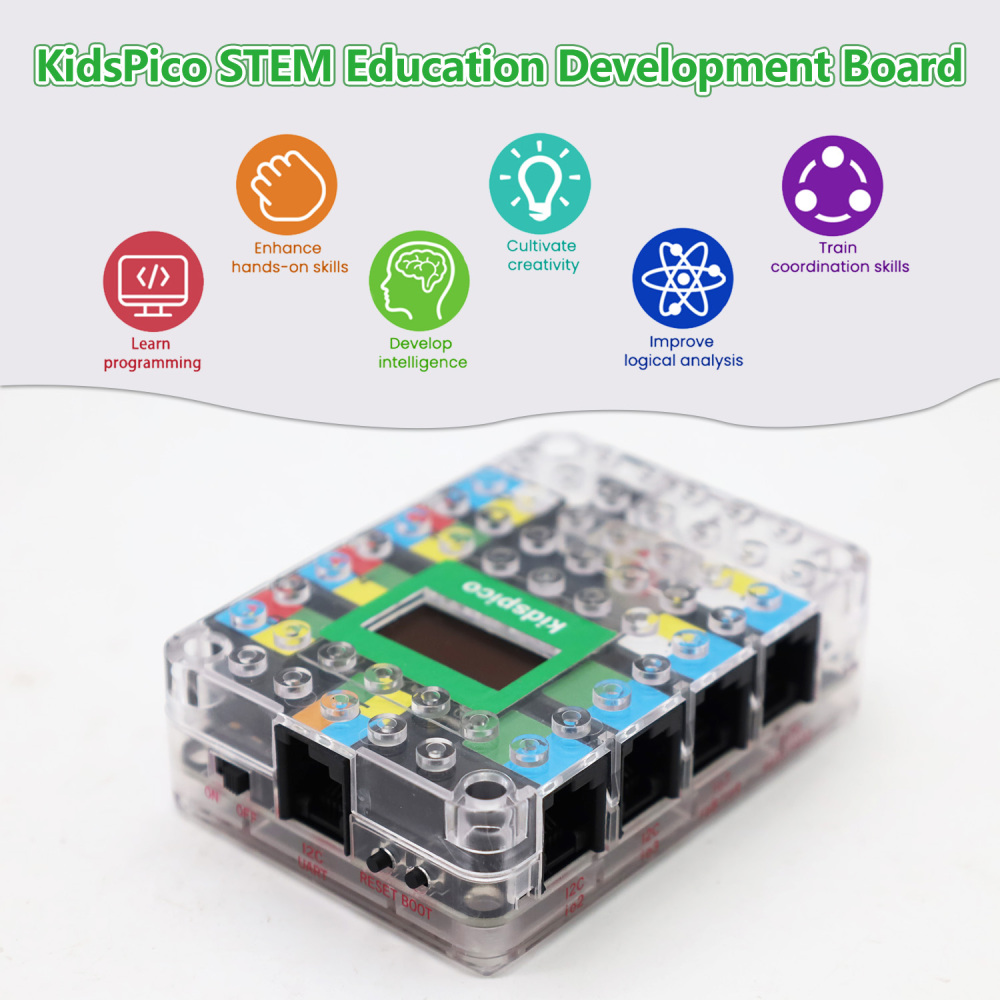 Kidsbits STEM Electronic Building Blocks Development Board For Raspberry Pi PICO
