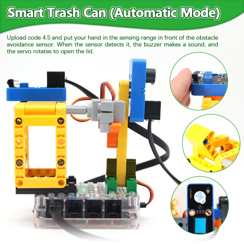 Kidsbits STEM Electronic Building Blocks Development Board For Raspberry Pi PICO