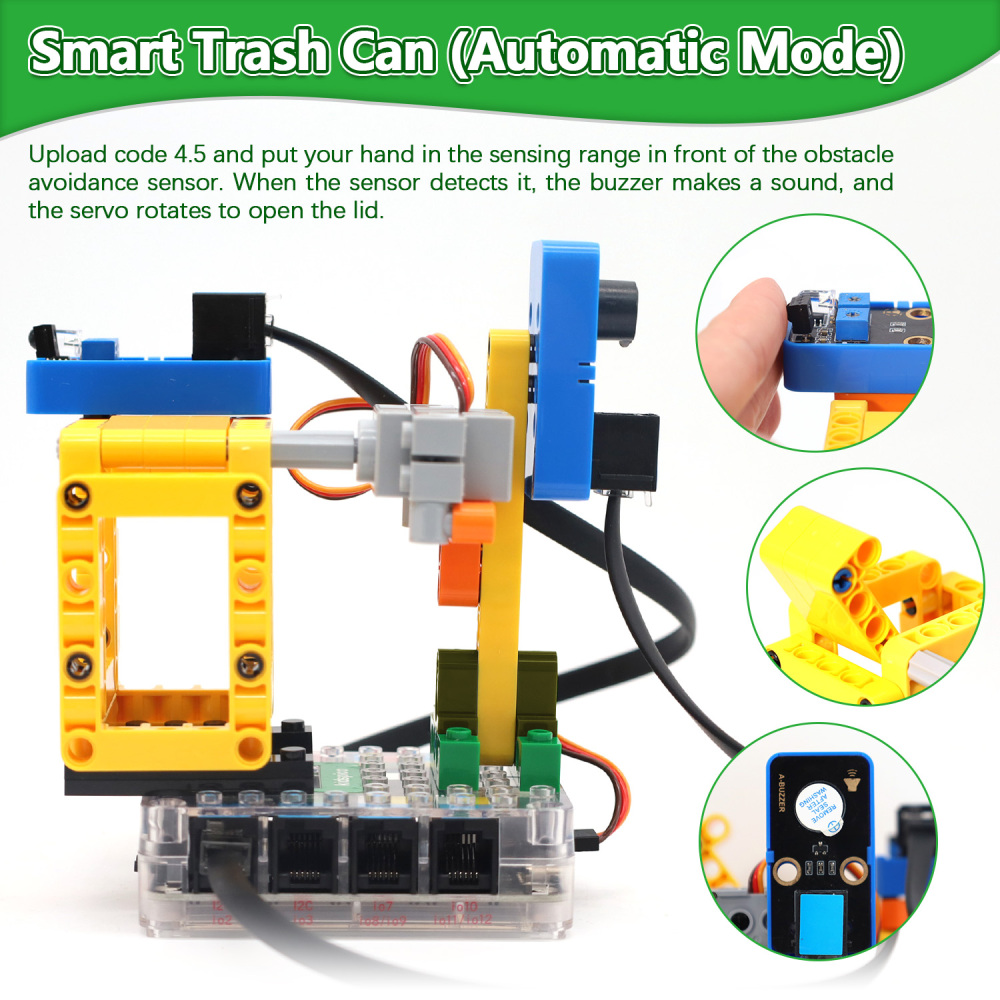 Kidsbits STEM Electronic Building Blocks Development Board For Raspberry Pi PICO