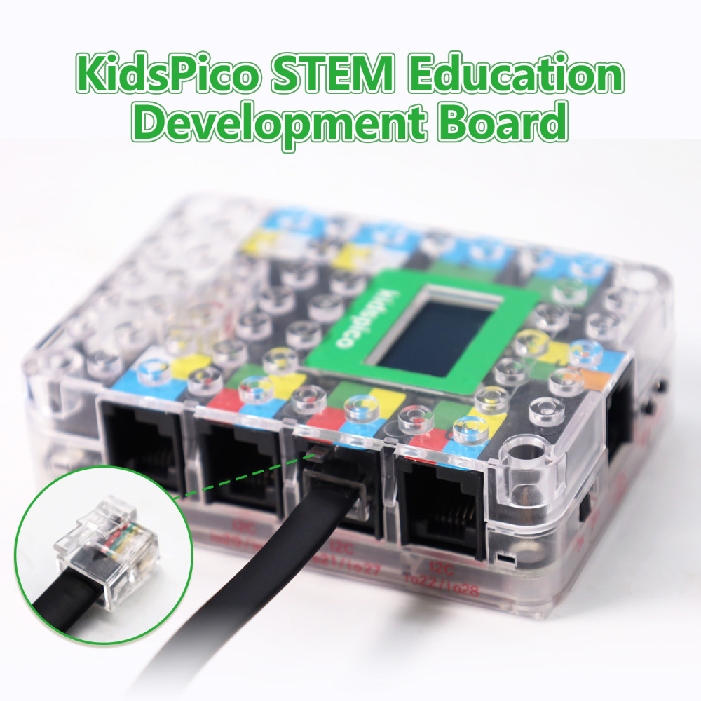 Kidsbits STEM Electronic Building Blocks Development Board For Raspberry Pi PICO