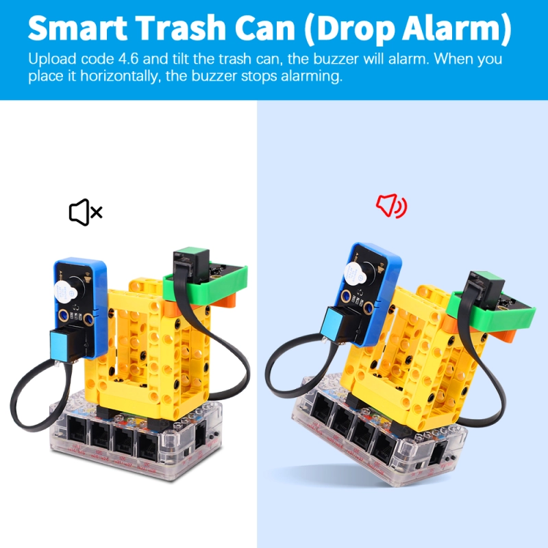Kidsbits STEM Electronic Modlue building blocks Passive buzzer Module For Arduino DIY Programming Projects Compatible LEGO