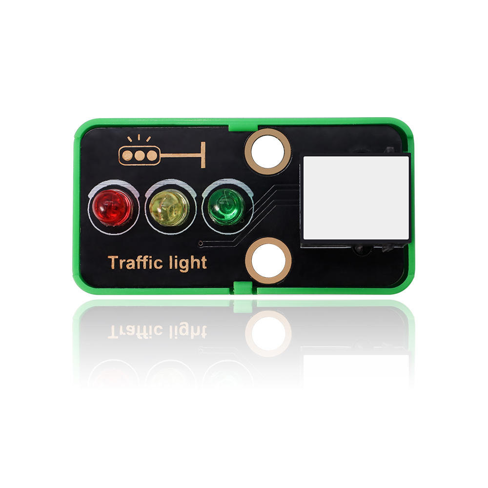 Kidsbits STEM Electronic Modlue Traffic Light Module For Arduino DIY Programming Projects Compatible LEGO Blocks