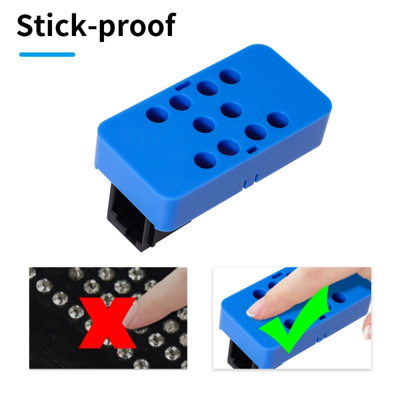 Kidsbits STEM Electronic Building Blocks Capacitive Digital Touch Module Black for Arduino