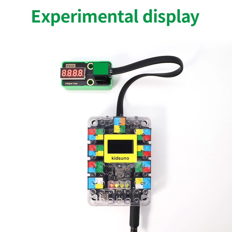 Kidsbits STEM Electronic Building Blocks HT16K33 8X8 Dot Matrix Sensor Module For Arduino