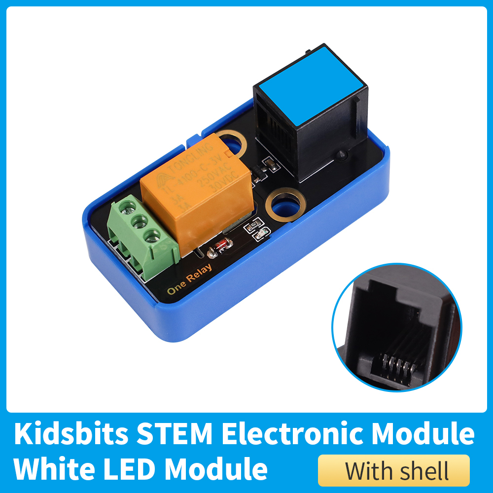 Kidsbits STEM Electronic Module Single-Channel Relay Module For Arduino Compatible LEGO