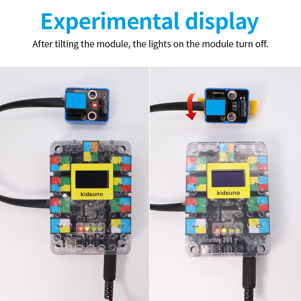 Kidsbits STEM Electronic Building Blocks Electronic Module Tilt Sensor for Arduino