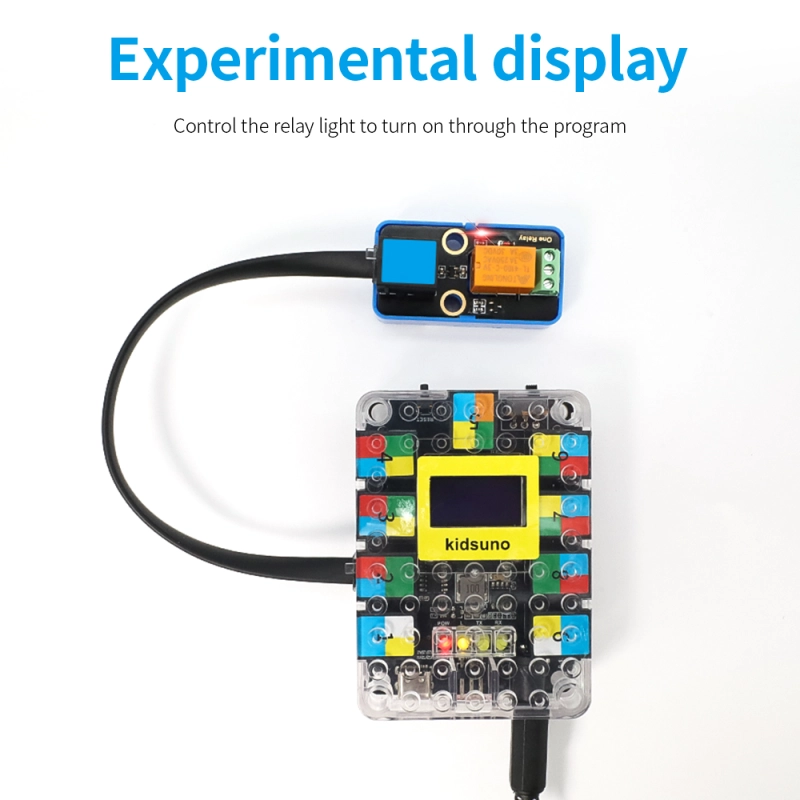 Kidsbits STEM Electronic Module Single-Channel Relay Module For Arduino Compatible LEGO