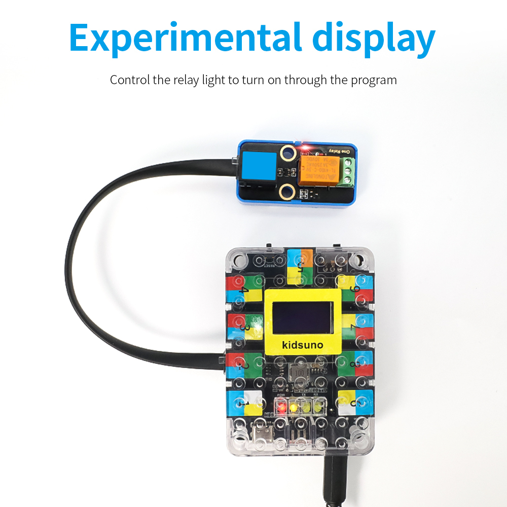 Kidsbits STEM Electronic Module Single-Channel Relay Module For Arduino Compatible LEGO