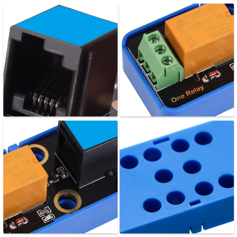 Kidsbits STEM Electronic Module Single-Channel Relay Module For Arduino Compatible LEGO