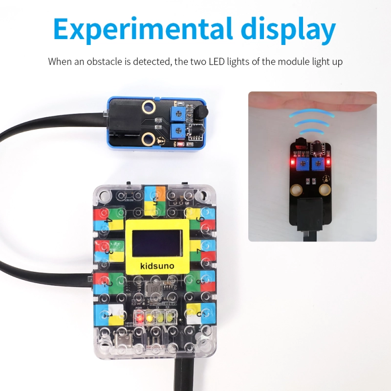 Kidsbits STEM Electronic Module Obstacle Avoidance Sensor for Arduino