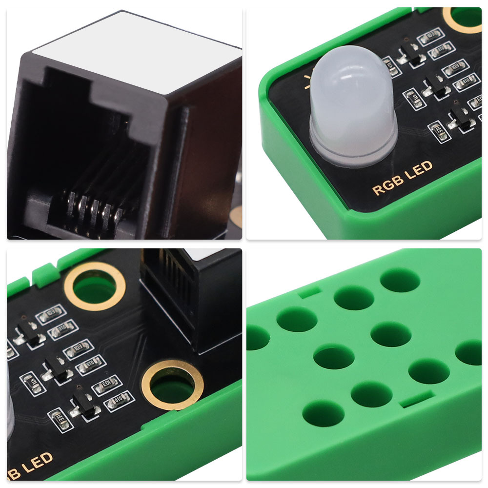 Kidsbits STEM Electronic Module RGB LED Module Compatible with Lego for Arduino