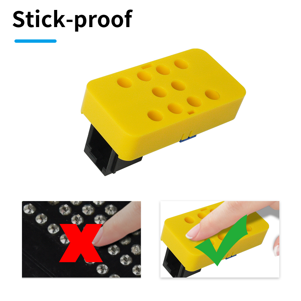 Kidsbits STEM Electronic building blocks Dual Line tracking Sensor Black for Arduino