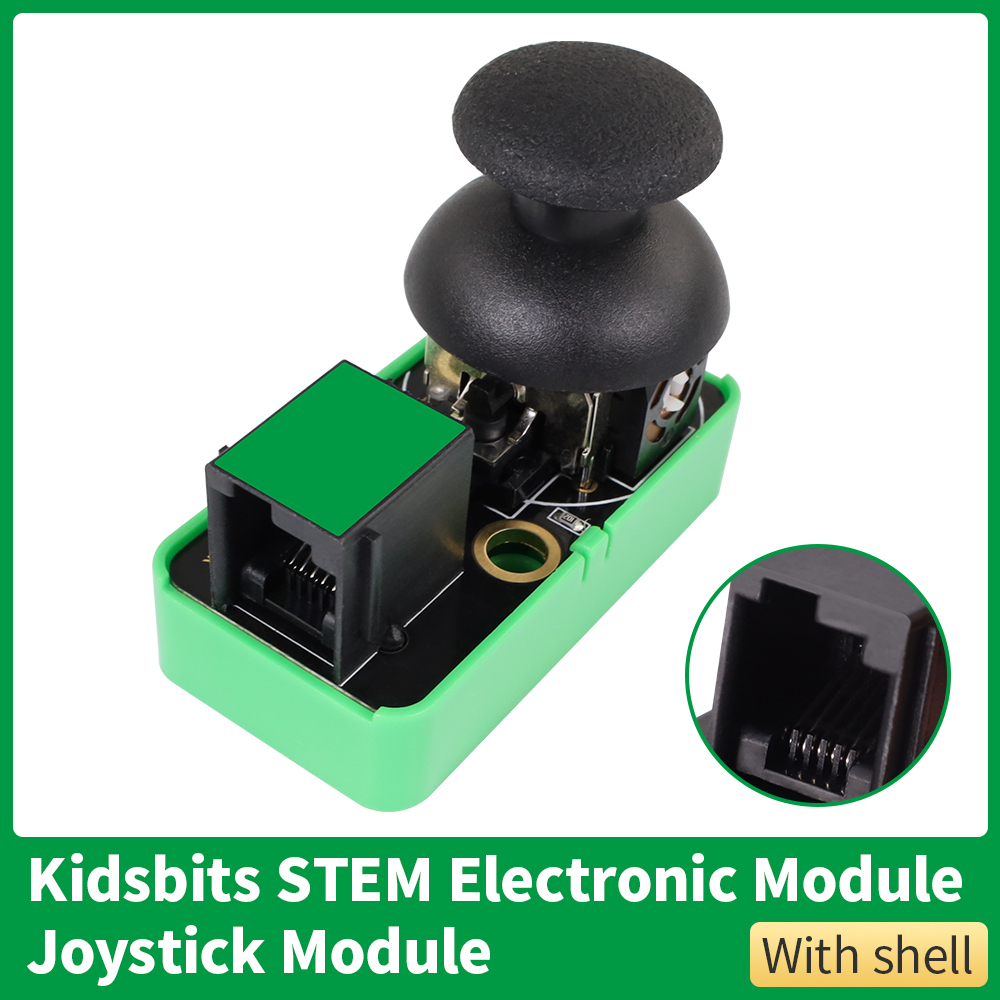 Kidsbits STEM Electronic building blocks Joystick Module  Black for arduino