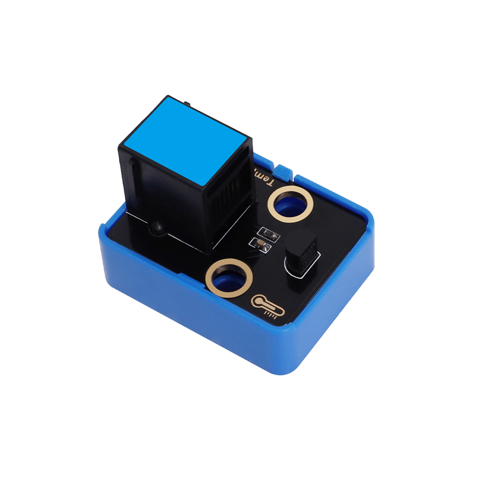 Kidsbits STEM Electronic building blocks DS18B20 Temperature Sensor  Black