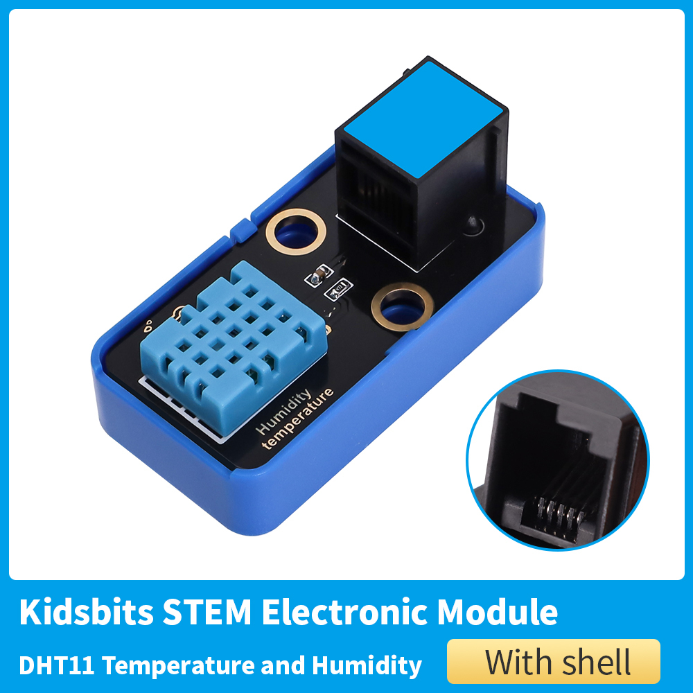 Kidsbits STEM Electronic building blocks XHT11 Temperature and Humidity Sensor With Shell for Arduino