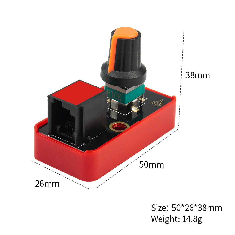Kidsbits STEM Electronic building blocks Rotary potentiometer Sensor for Arduino