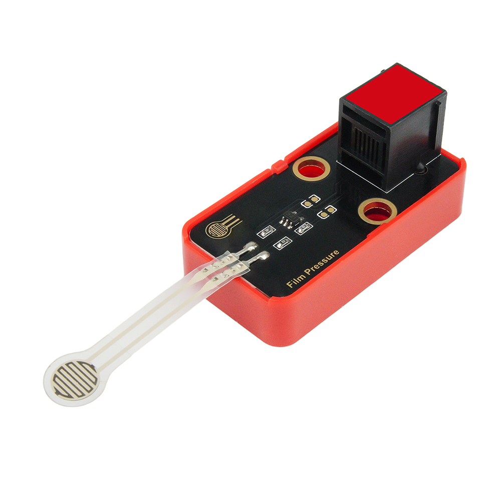 Kidsbits STEM Electronic Building Blocks Thin-film Pressure Sensor Module Black For Arduino