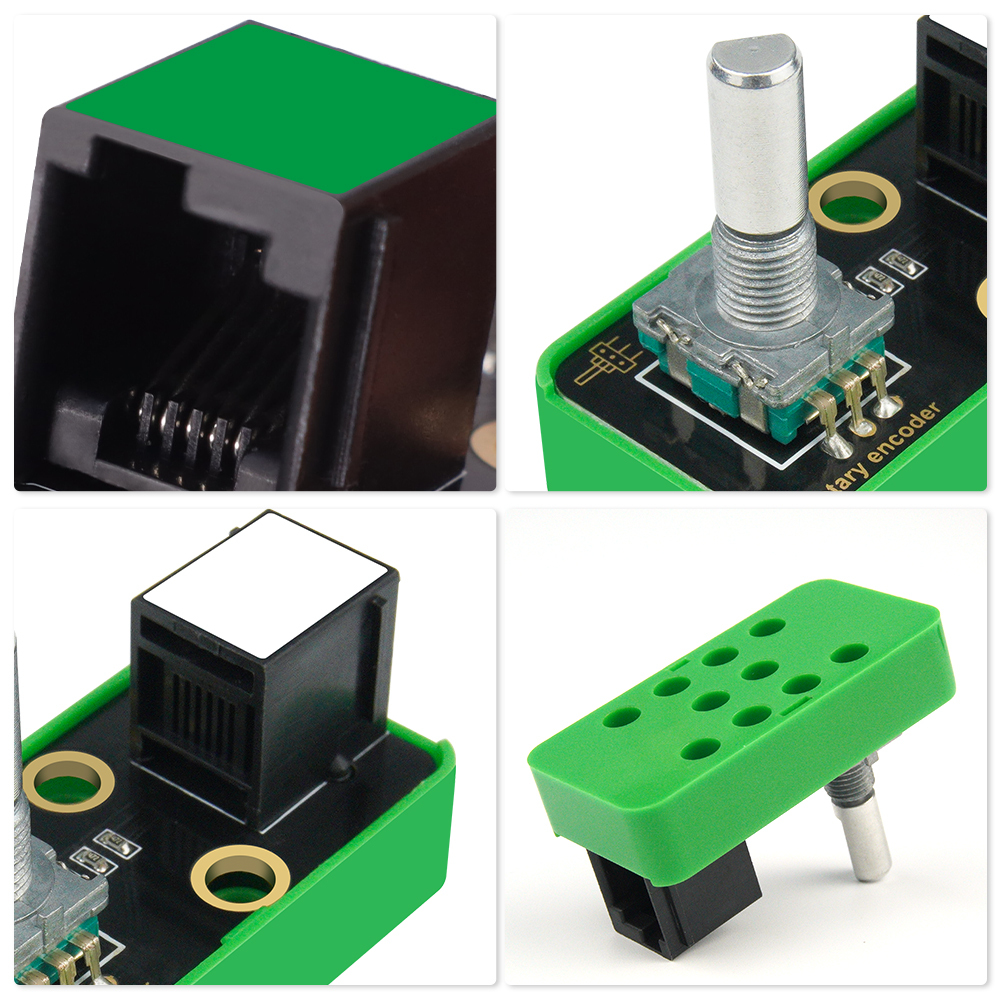 Kidsbits STEM Electronic Module Rotary Encoder Module With shell For Lego Building Blocks