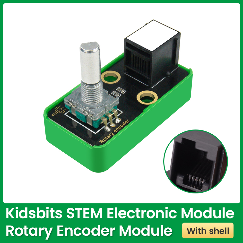Kidsbits STEM Electronic Module Rotary Encoder Module With shell For Lego Building Blocks