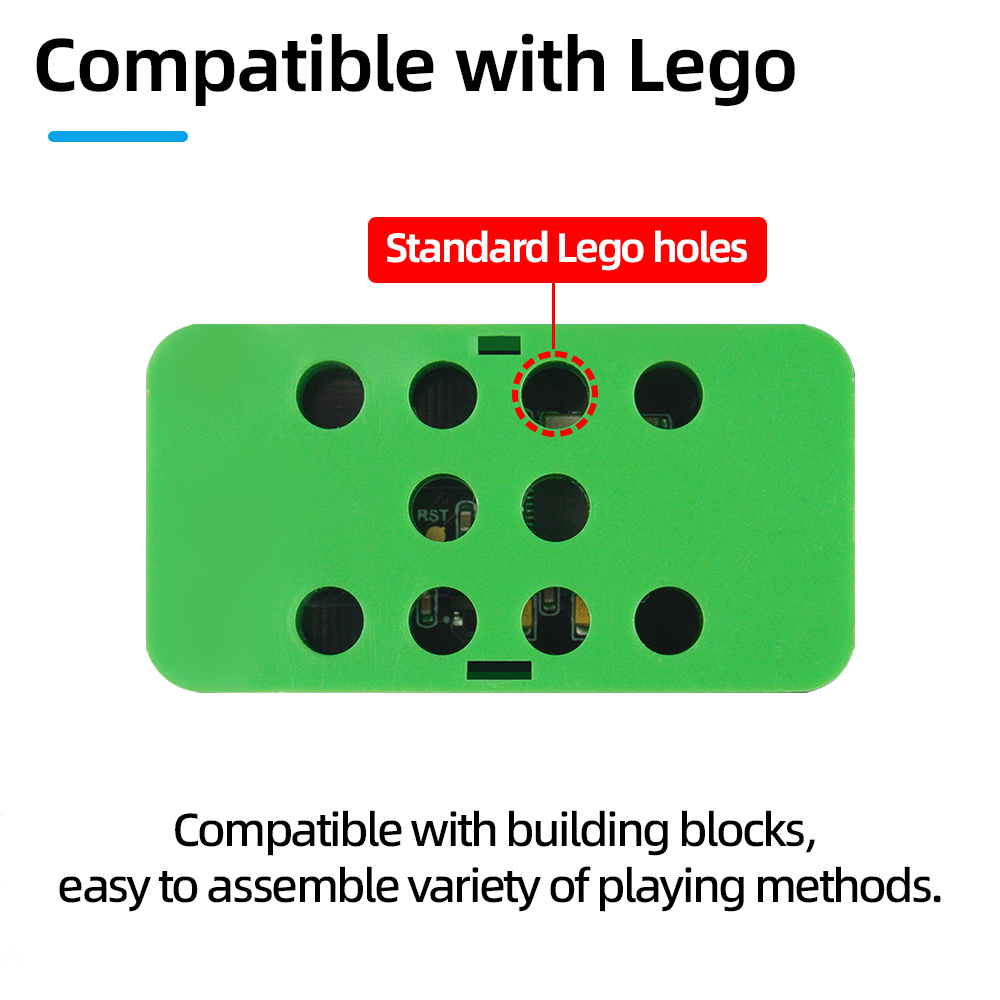 Kidsbits STEM Electronic RFID-RC522 Card Module With Shell Compatible With Lego For Arduino/Micro bit DIY Building Projects