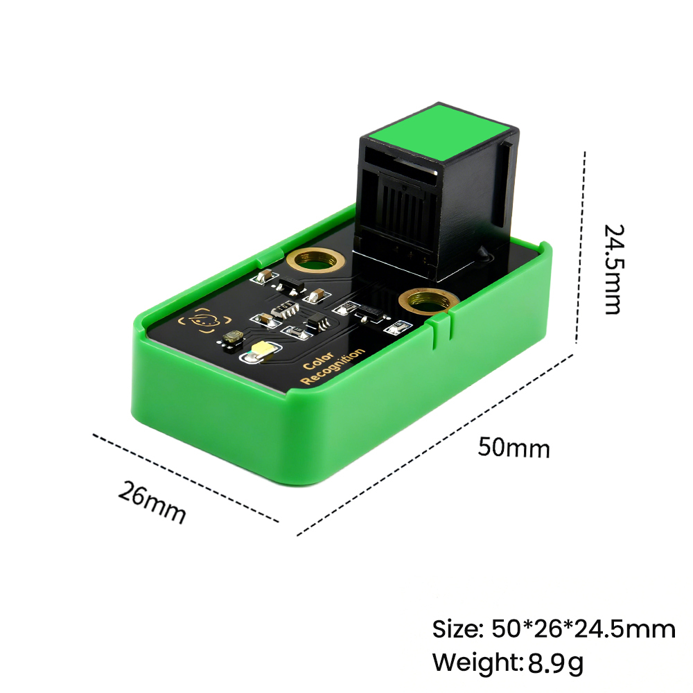 Kidsbits STEM Electronic Building Blocks VEML6040 RGBW Color Sensor Module 50-150mm Detection For Arduino DIY Projects