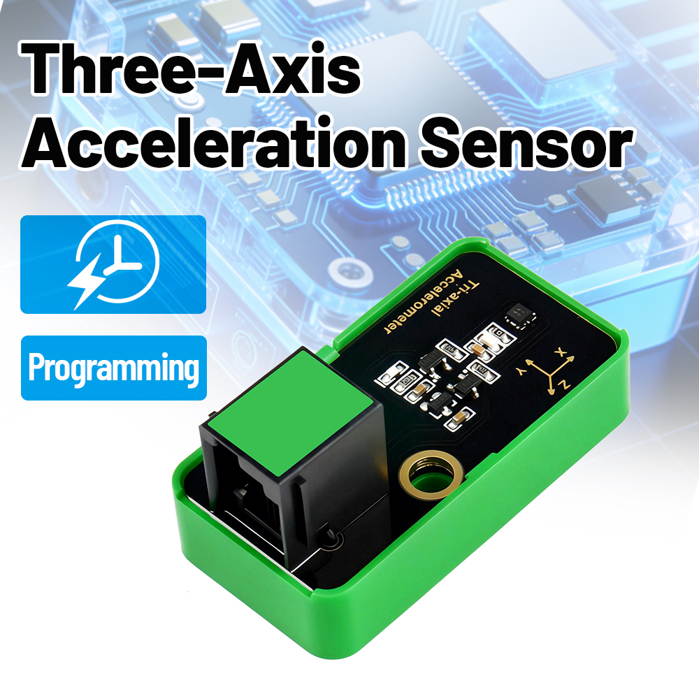Kidsbits STEM Electronic Building Blocks SC7A20TR Three Axis Acceleration Sensor 12-bit High Precision I2C For Arduino DIY Projects