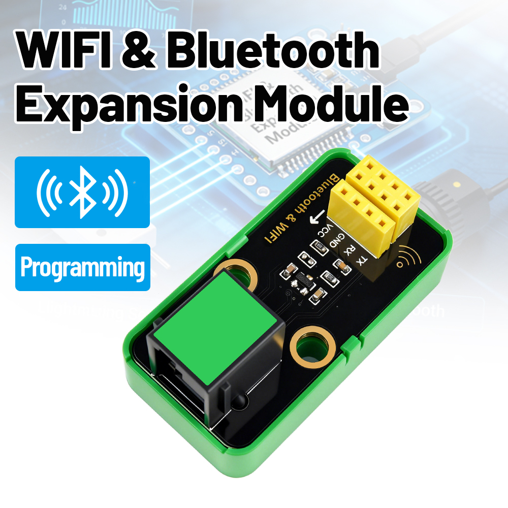 Kidsbits STEM Electronic Building Blocks WIFI & Blue-tooth BT Expansion Module for Arduino