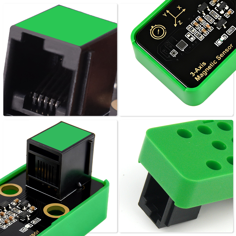 Kidsbits STEM Electronic Module AK8975 Three-Axis Magnetic Sensor Kidsbits With shell for Arduino
