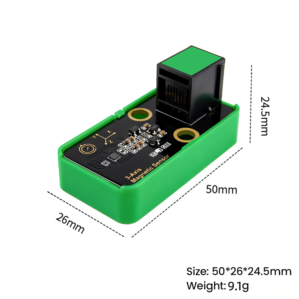 Kidsbits STEM Electronic Module AK8975 Three-Axis Magnetic Sensor Kidsbits With shell for Arduino