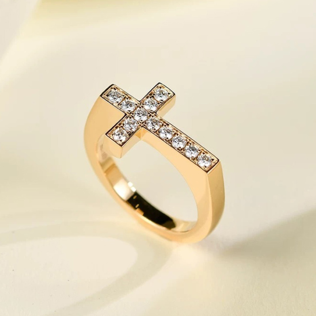 Cross Band Ring