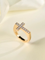 Cross Band Ring