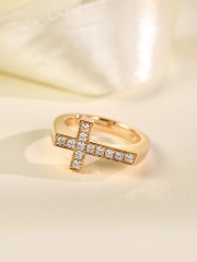 Cross Band Ring