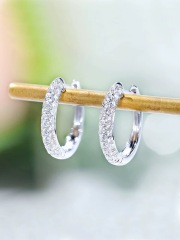 Bi-Color Hoop Earrings