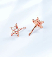 Star Shape Earrings Studs