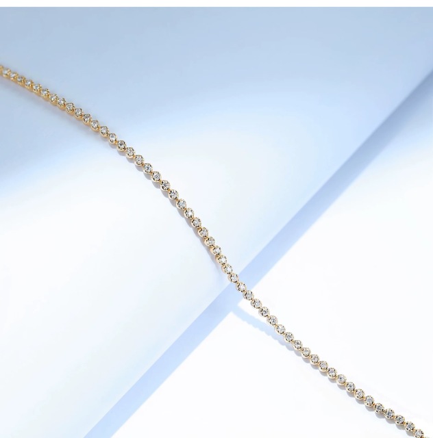 Mini Sized Stone Tennis Bracelet