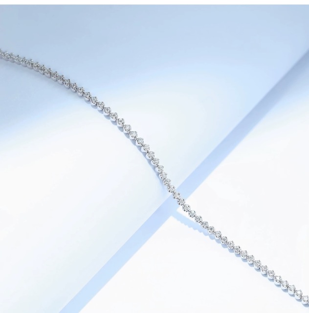 Mini Sized Stone Tennis Bracelet