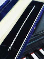 Natural or Lab Grown Diamond Tennis Bracelet