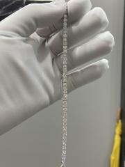 Tennis Bracelet in 18K White Gold with Lab-grown Diamonds