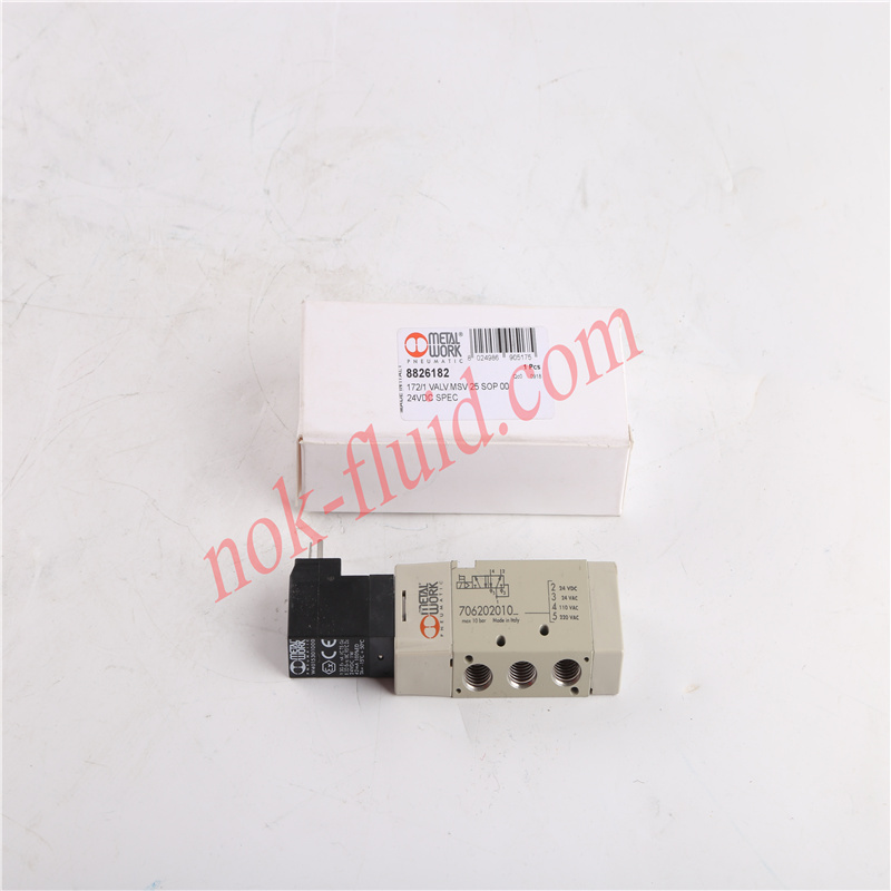 METALWORK Solenoid Valve 7062020102 MSV25 SOPOO 24VDC / 8825726