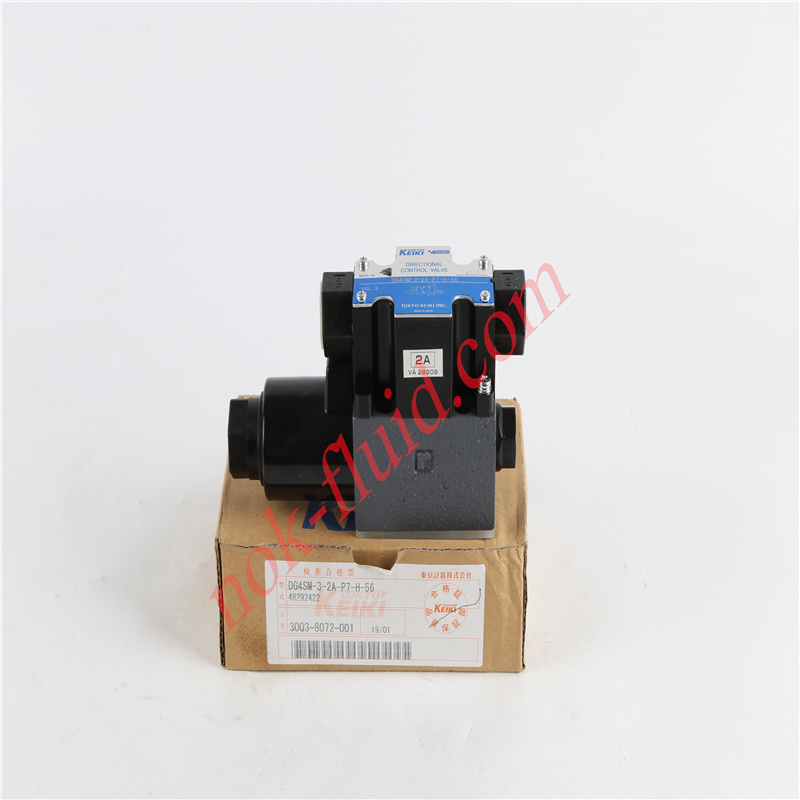 TOKIMEC/TOKYO KEIKI SOLENOID VALVE DG4SM-3-2A-P7-H-56