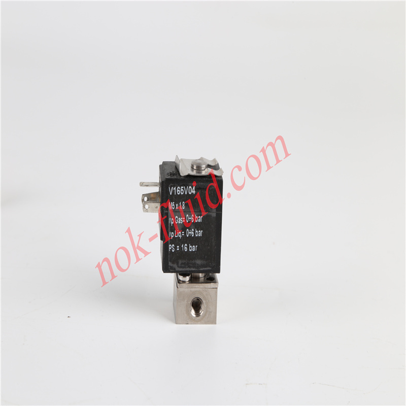 ASCO SIRAI SOLENOID VALVE V165V04-Z031A 24VDC  M5*1.8
