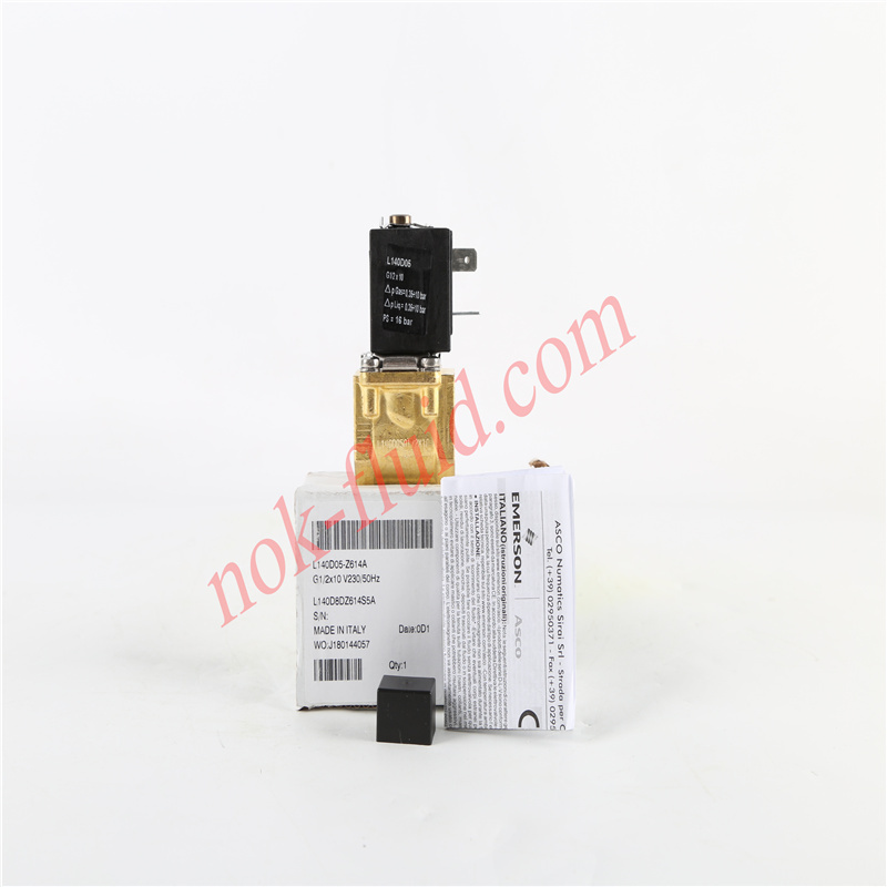 ASCO SIRAI SOLENOID VALVE L140D05-Z614A G1/2x10 230VAC
