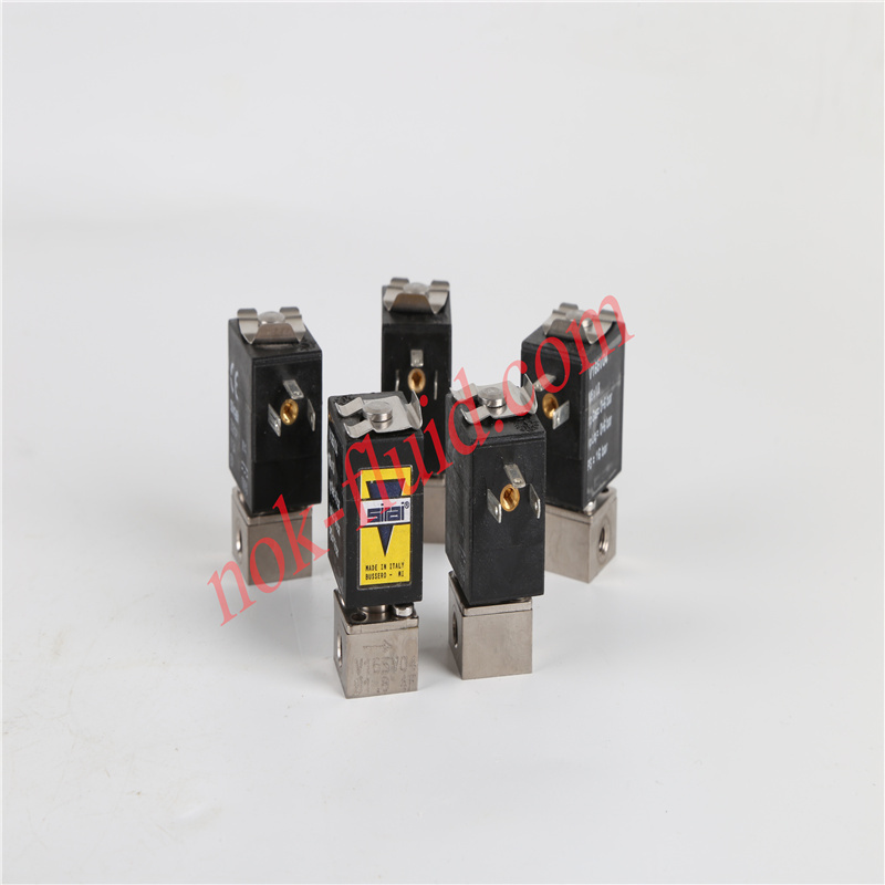 ASCO SIRAI SOLENOID VALVE V165V04-Z031A 24VDC  M5*1.8