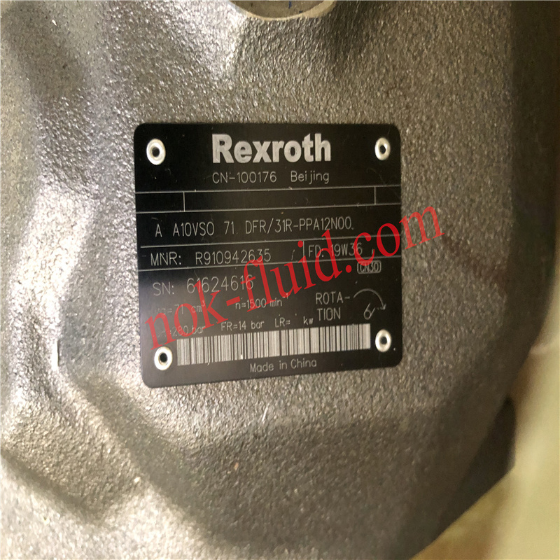 REXROTH PISTON PUMP A10VS071DFR/31R-PPA12N00 R910942635