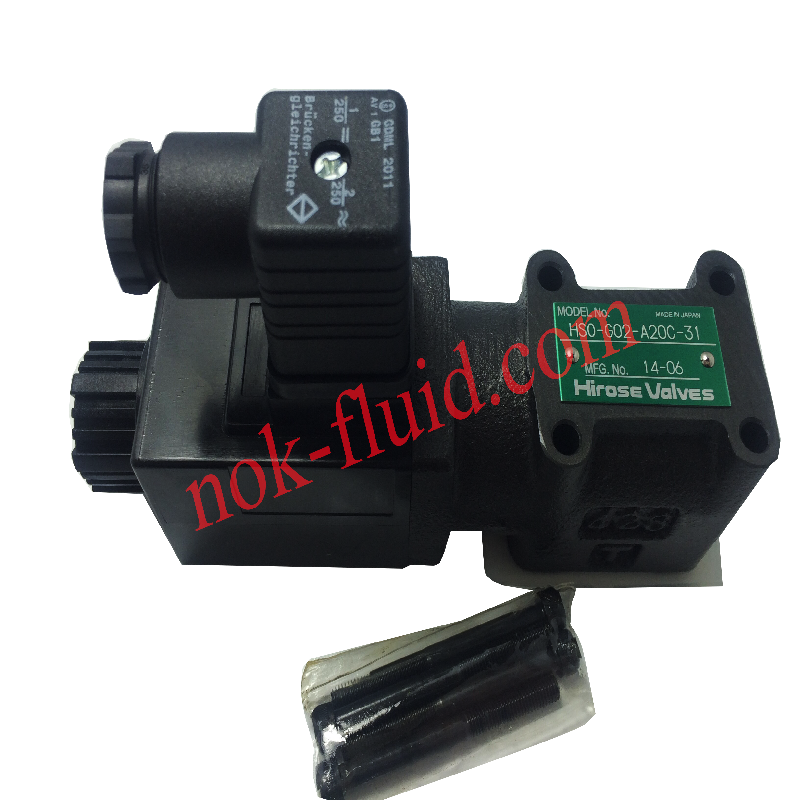 HIROSE VALVE HSO-G02-A20C-31 200V
