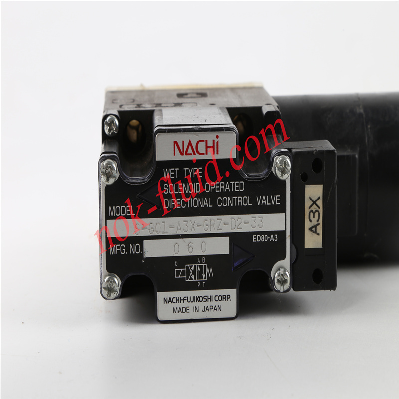 NACHI SOLENOID VALVE  S-G01-A3X-GRZ-D2-33