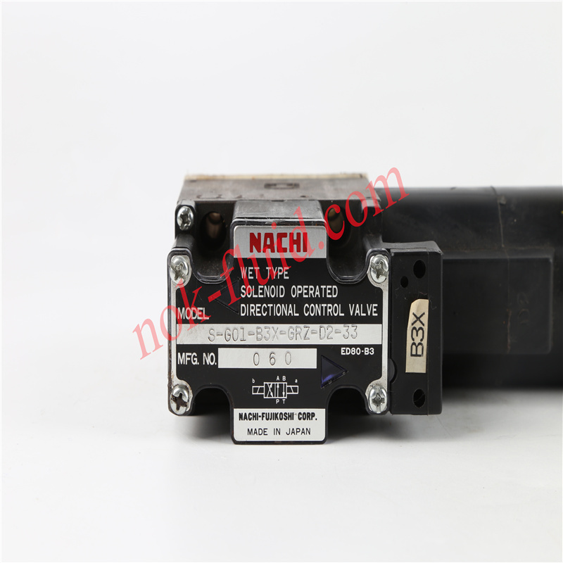 NACHI SOLENOID VALVE  S-G01-B3X-GRZ-D2-33