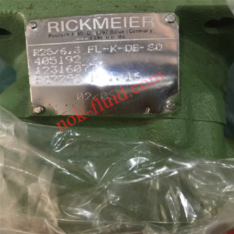 RICKMEIER PUMP R25/6.3 FL-K-DB-S0 (OLD STOCK)