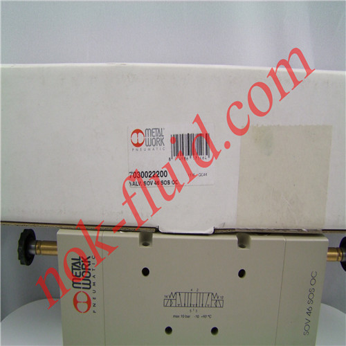 METALWORK SOLENOID VALVE 7030022200 SOV 46 SOS OC